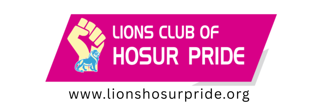 Lions Club of Hosur Pride Logo